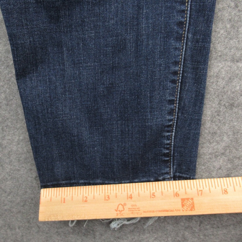 Levi's 711 Skinny Women's Jeans 26W Blue Distressed Stretch Denim - Picture 10 of 16
